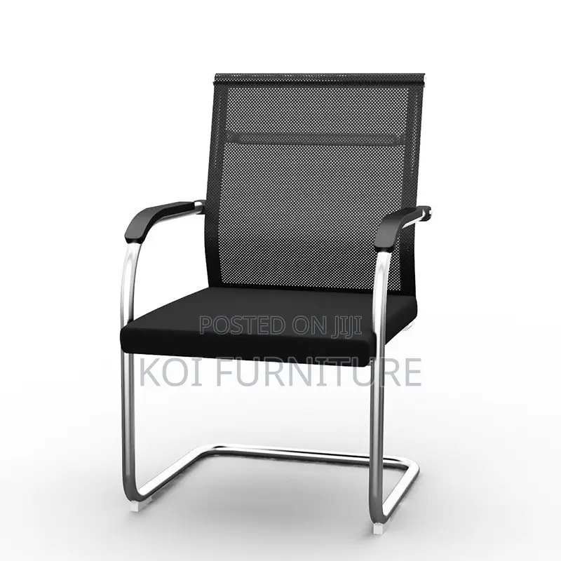 Office Chairs; Mesh Mid Backrest Office Visitors Welcoming Chair