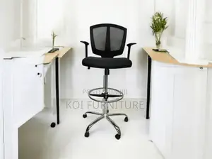 Office Chair; Mesh Mid Back Cashier Reception Clerical Chair