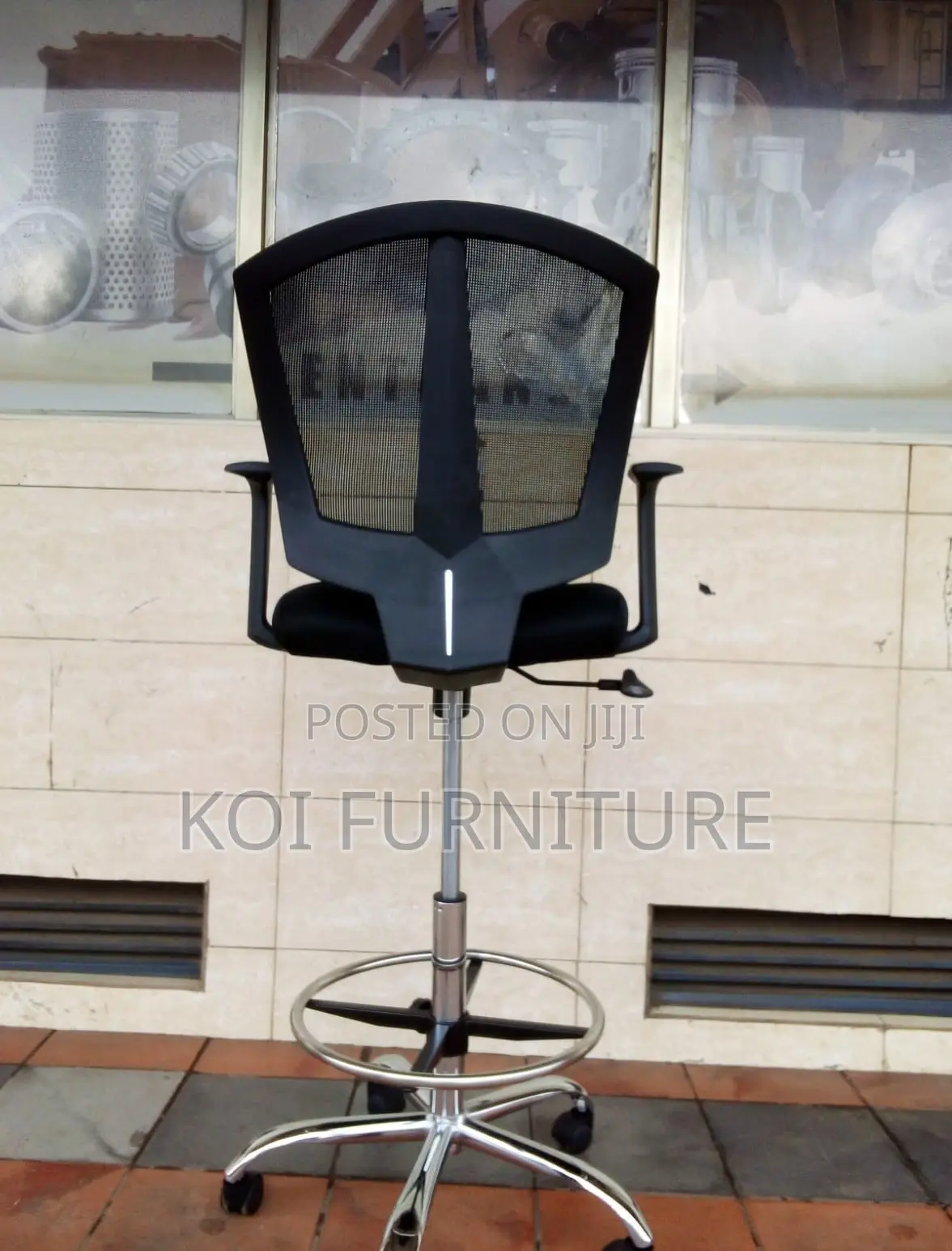 Office Chair; Mesh Mid Back Cashier Reception Clerical Chair