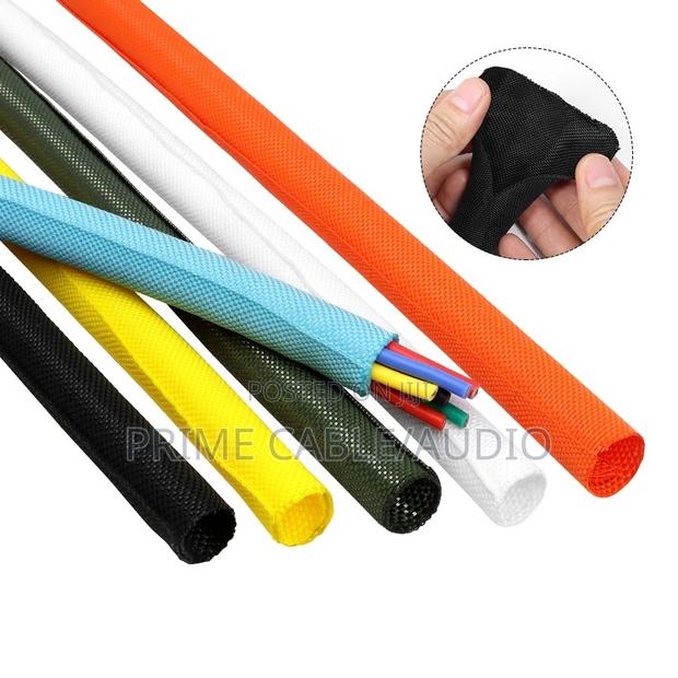 10mm Self-Closing Cable Sleeve – Black - thumbnail 2