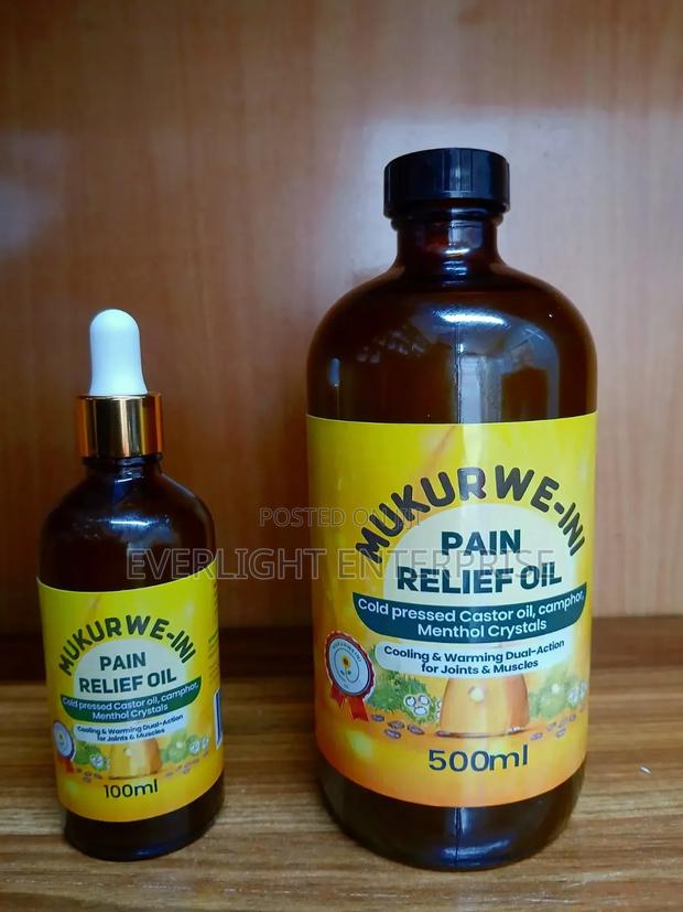 Pain Relief Oil - main view