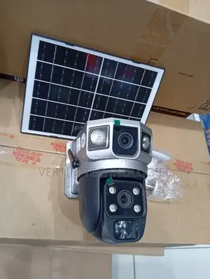 Cloud Storage Support 12mp 4g PTZ Rotating Dual Lens Solar Camera