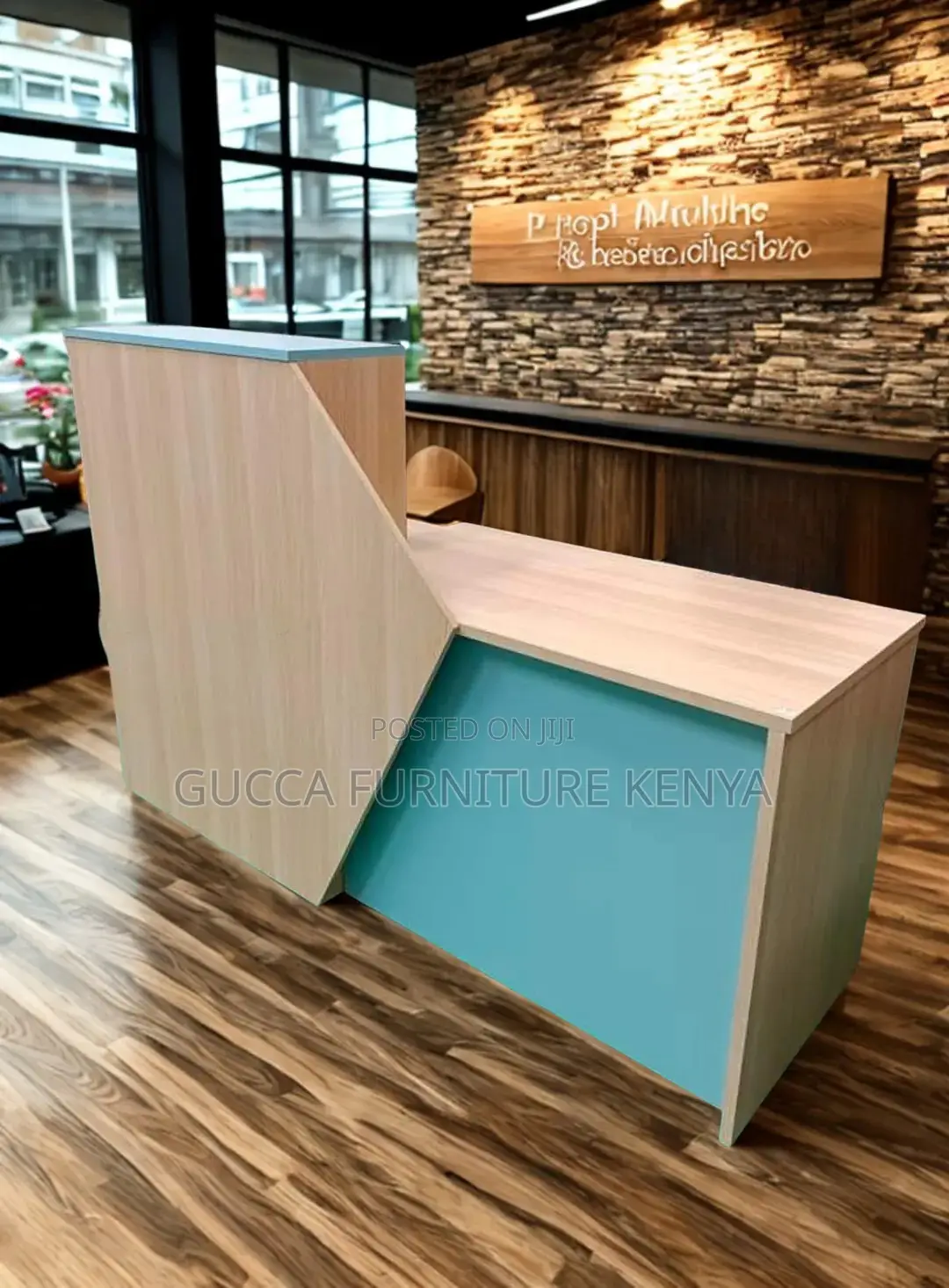 1.8 Meters Customized Front Office Reception Desk