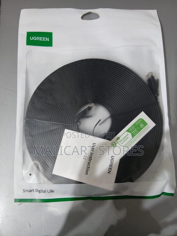 Ugreen Nw102 Cat 6 U/Utp Lan Flat Cable 10m