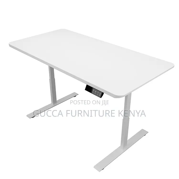 1200mm White Electric Adjustable Standing Desk
