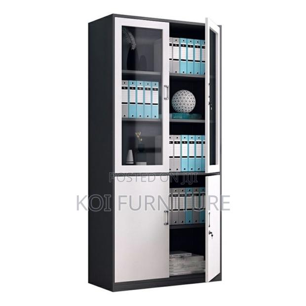Office Cabinet; Executive Steel Cabinet With Four Doors - thumbnail 3
