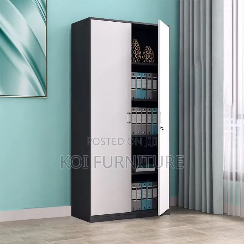 Office Cabinet; Executive Steel Cabinet With Four Doors
