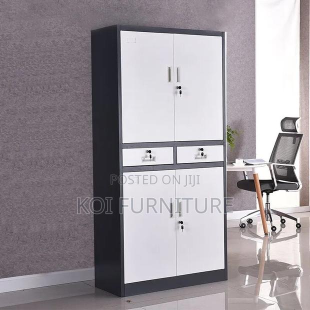 Office Cabinet; Executive Steel Cabinet With Four Doors - thumbnail 6
