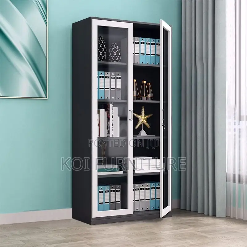 Office Cabinet; Executive Steel Cabinet With Four Doors