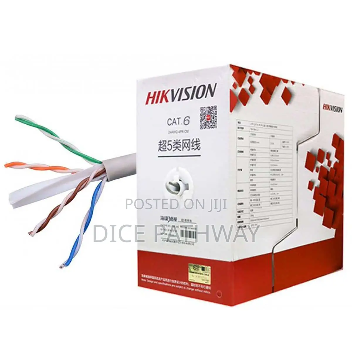 Hikvision Cat 6 Cable Ds-1ln6-Uu