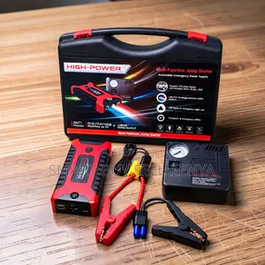 Heavy Duty 12v 99800mah Emergency Booster With Tire Inflator