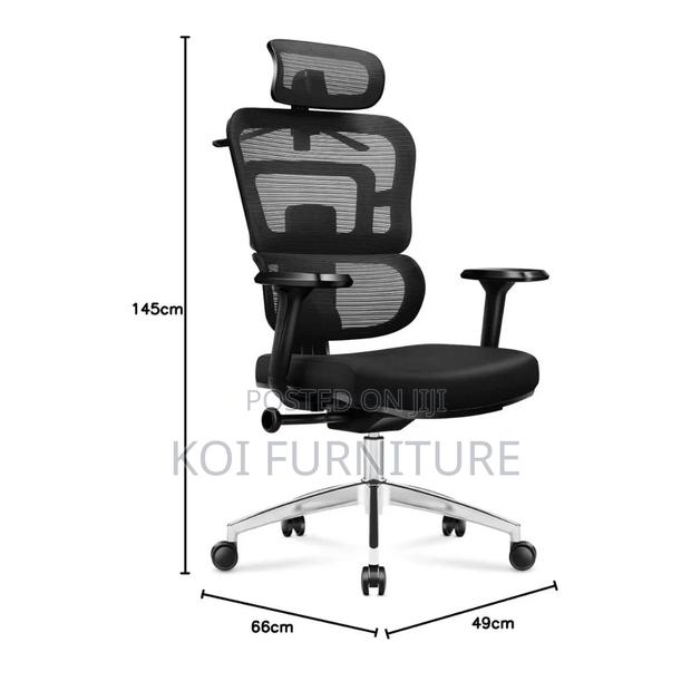 Office Chairs; High Back Ergonomic Office Chair - thumbnail 4