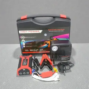 Portable Multi-Use 12v 99800mah Jump Starter With Tire Inflator