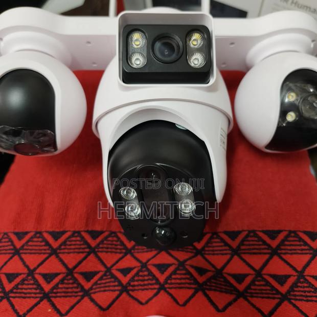 Two Way Audio System Quad Camera Solar Powered 4g Smart - main view