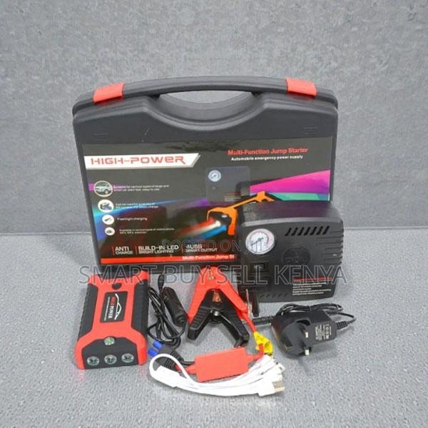 Long Term Reliability 12v 99800mah Booster With Air Compressor Pump