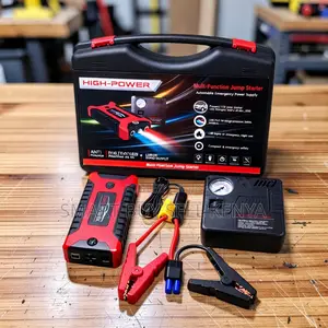 High Power Portable 12v 99800mah Booster With Tire Inflator