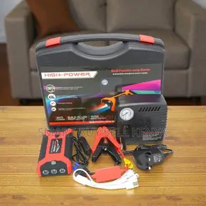 Multi-Functional 12v 99800mah Booster With Air Compressor Pump