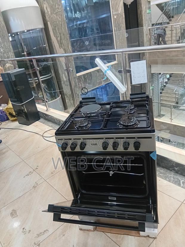 Von Vcf653131nsy Freestanding Cooker 3 Gas + 1 Electric 60×55