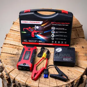 Rechargeable Portable 12v 99800mah Booster With Tire Inflator