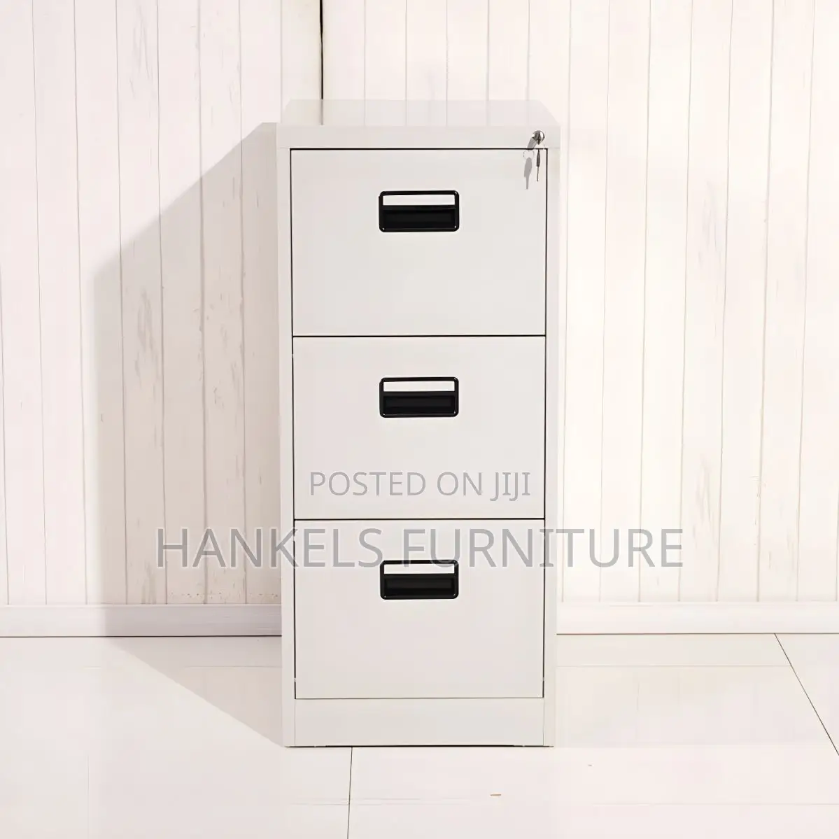 Modern 3 Drawer Office Cabinet for Document Storage