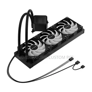 Coolleo Ice Mirror 360 V2 TDP 300w Argb Aio Liquid Cpu Cooler Black