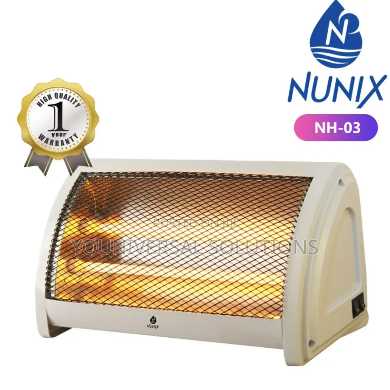 Nunix Electric Portable Quartz Room