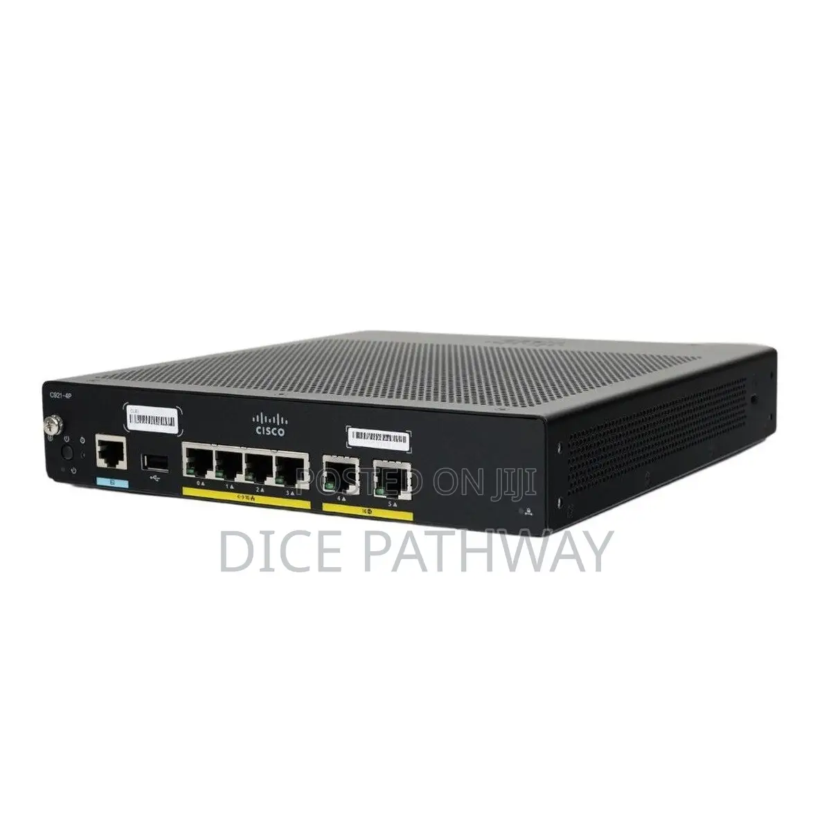 Cisco 921 Gigabit Ethernet Security Router With 4-Port Managed Switch
