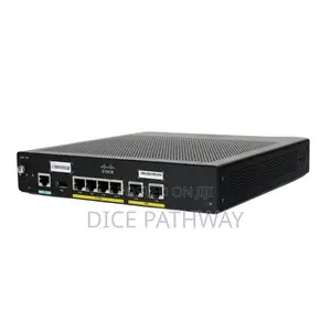 Cisco 921 Gigabit Ethernet Security Router With 4-Port Managed Switch