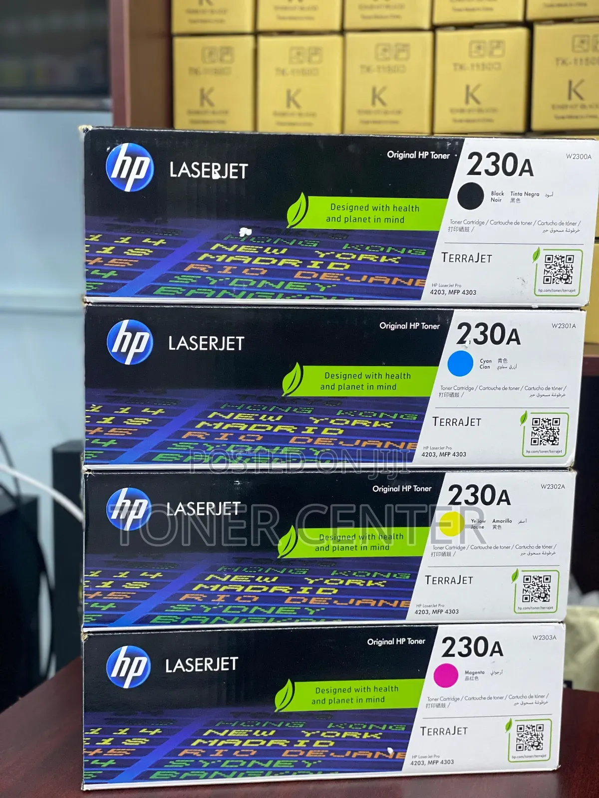 Hp Color Laserjet Pro 4201 Amazing Toners Hp 230a(Cf230a)