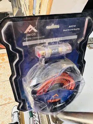 Akco Ak210 Car Amplifier Wiring Installation Kit –High Power Cable Kit