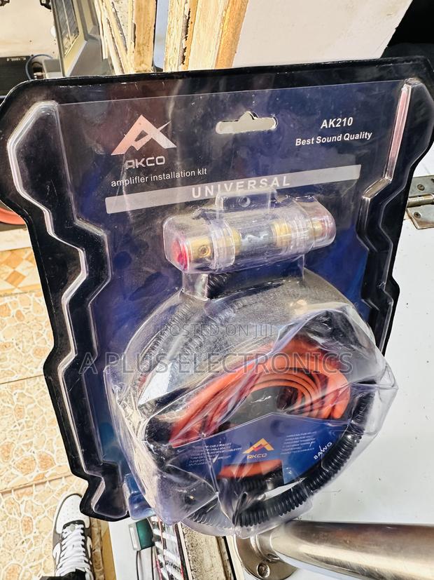 Akco Ak210 Car Amplifier Wiring Installation Kit –High Power Cable Kit