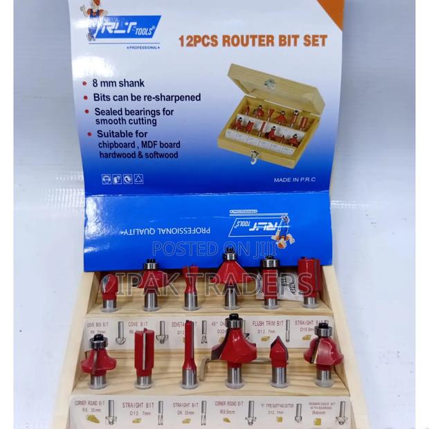 Router Bit Set 12pcs Set
