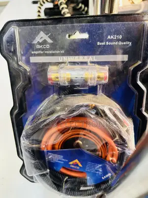 Akco Ak210 Car Amplifier Wiring Installation Kit-Full Installation Set