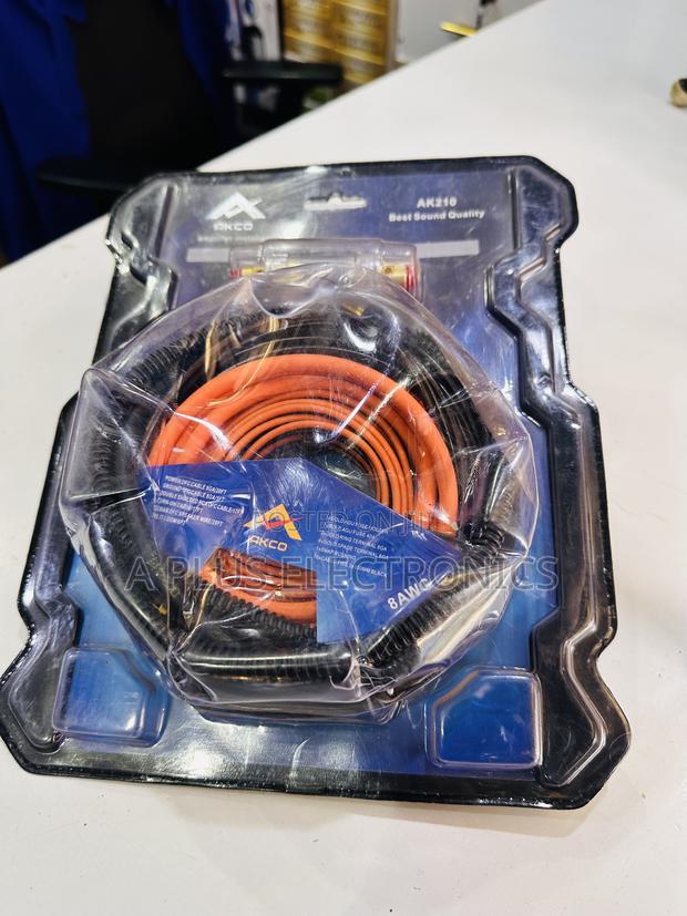Akco Ak210 Car Amplifier Wiring Installation Kit – Premium Power Cable - thumbnail 2