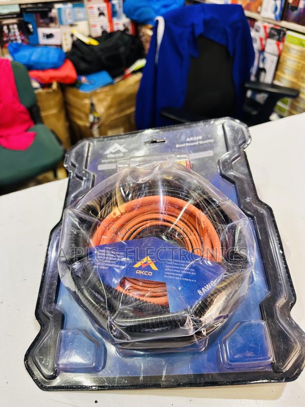 Akco Ak210 Car Amplifier Wiring Installation Kit – Premium Power Cable - main view