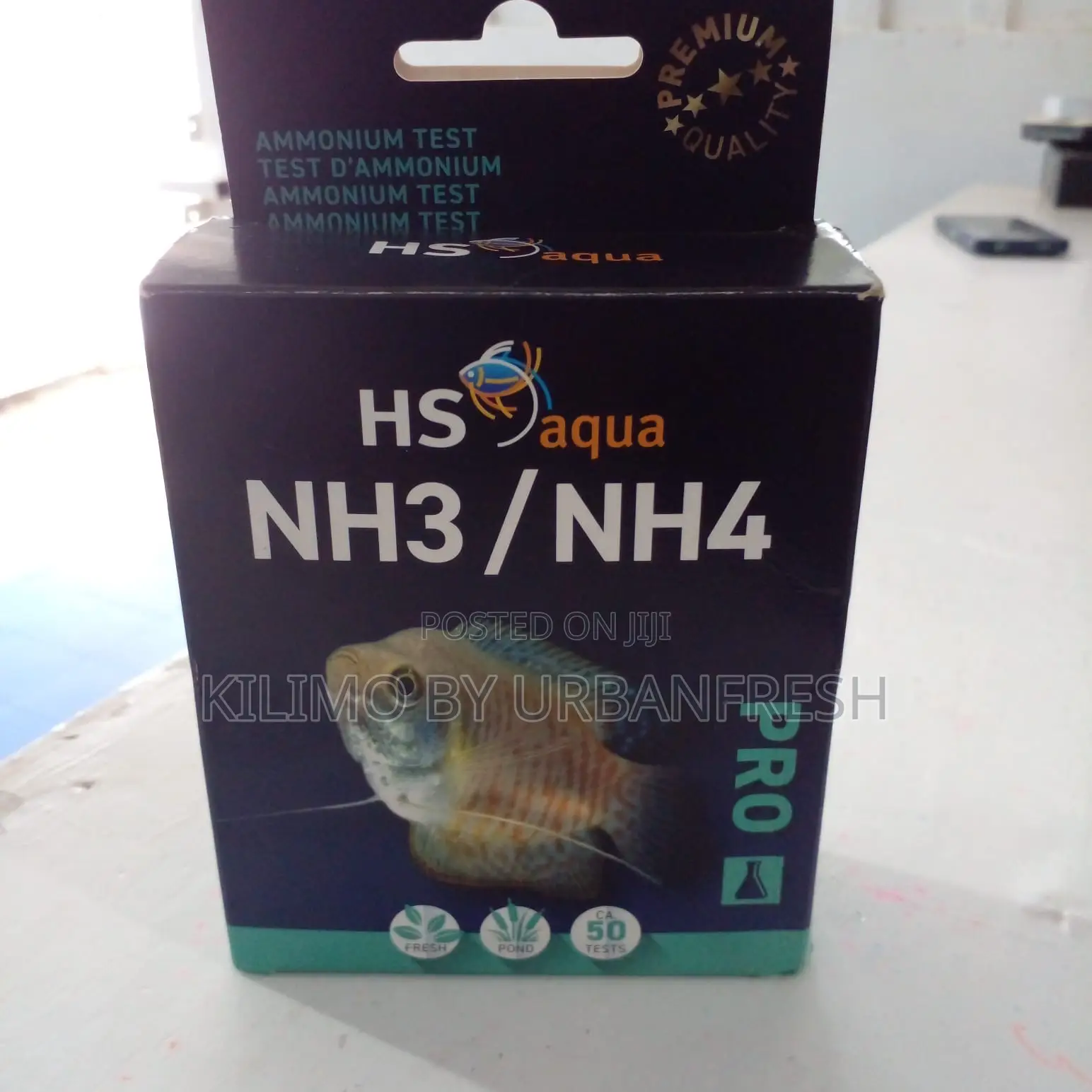 Aqua Water Test. Testing Ph / Nitrate / Ammonia
