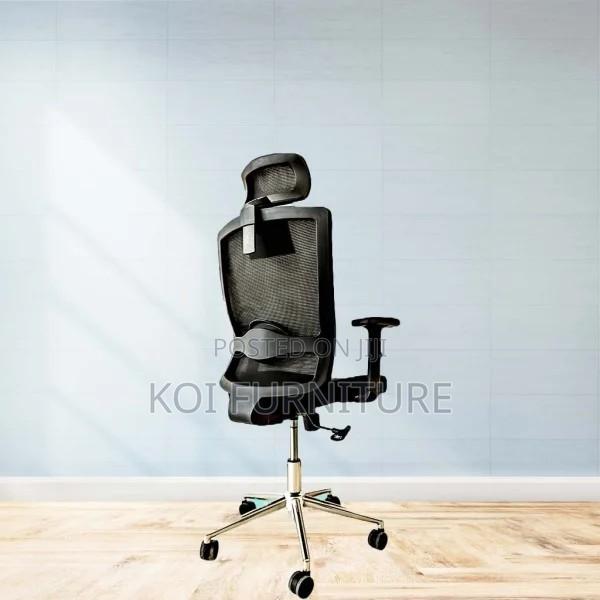 Office Chair; High Back Ergonomic Office Seat - thumbnail 2