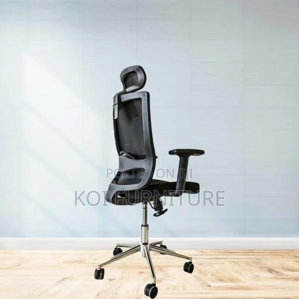 Office Chair; High Back Ergonomic Office Seat - thumbnail 4