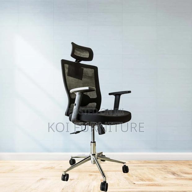 Office Chair; High Back Ergonomic Office Seat - thumbnail 6