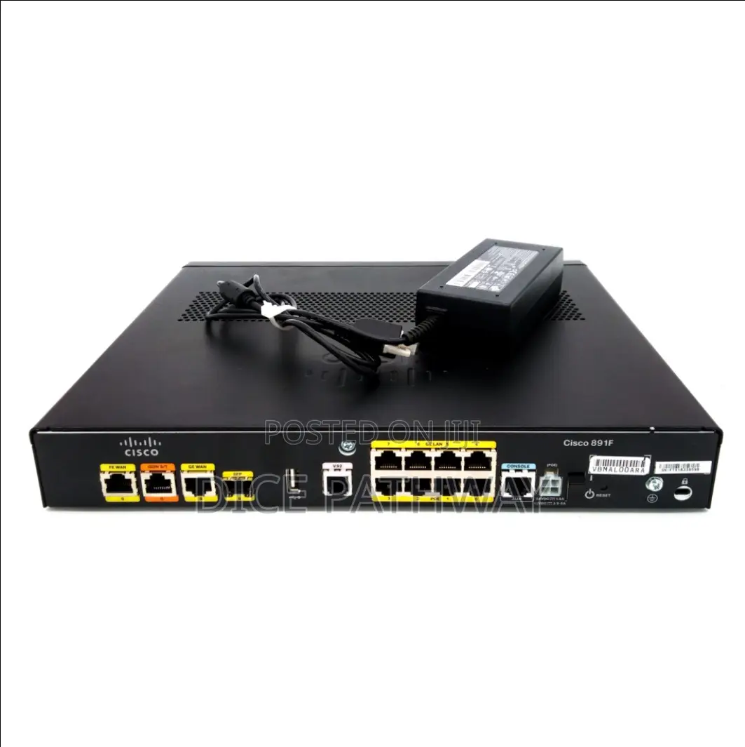 Cisco 890 Series Router, Giga/Integrated Security/Fixed Configuration