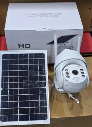 4g Ubox Intelligent Solar Ptz 4mp Simcard Outdoor Security Camera