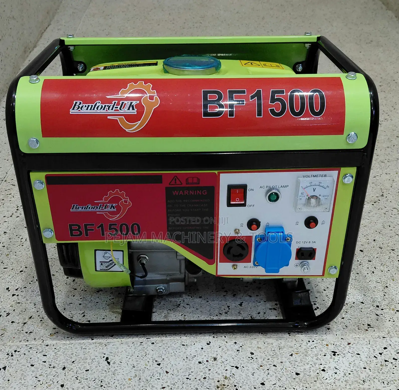 Benford-Uk Bf1500 1.5kva Petrol Generator.