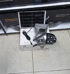 Auto Tracking Support 12mp 4g PTZ Rotating Dual Lens Solar Camera