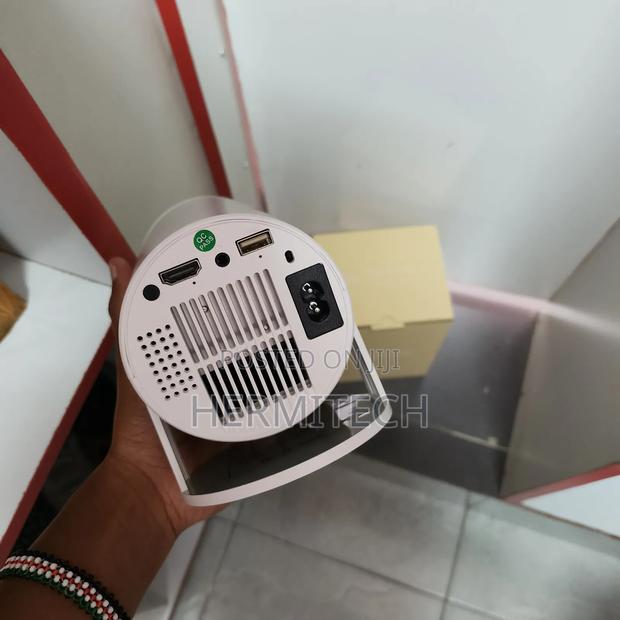 Hy300 Mini Projector Wifi Smart With in-Built Speaker 