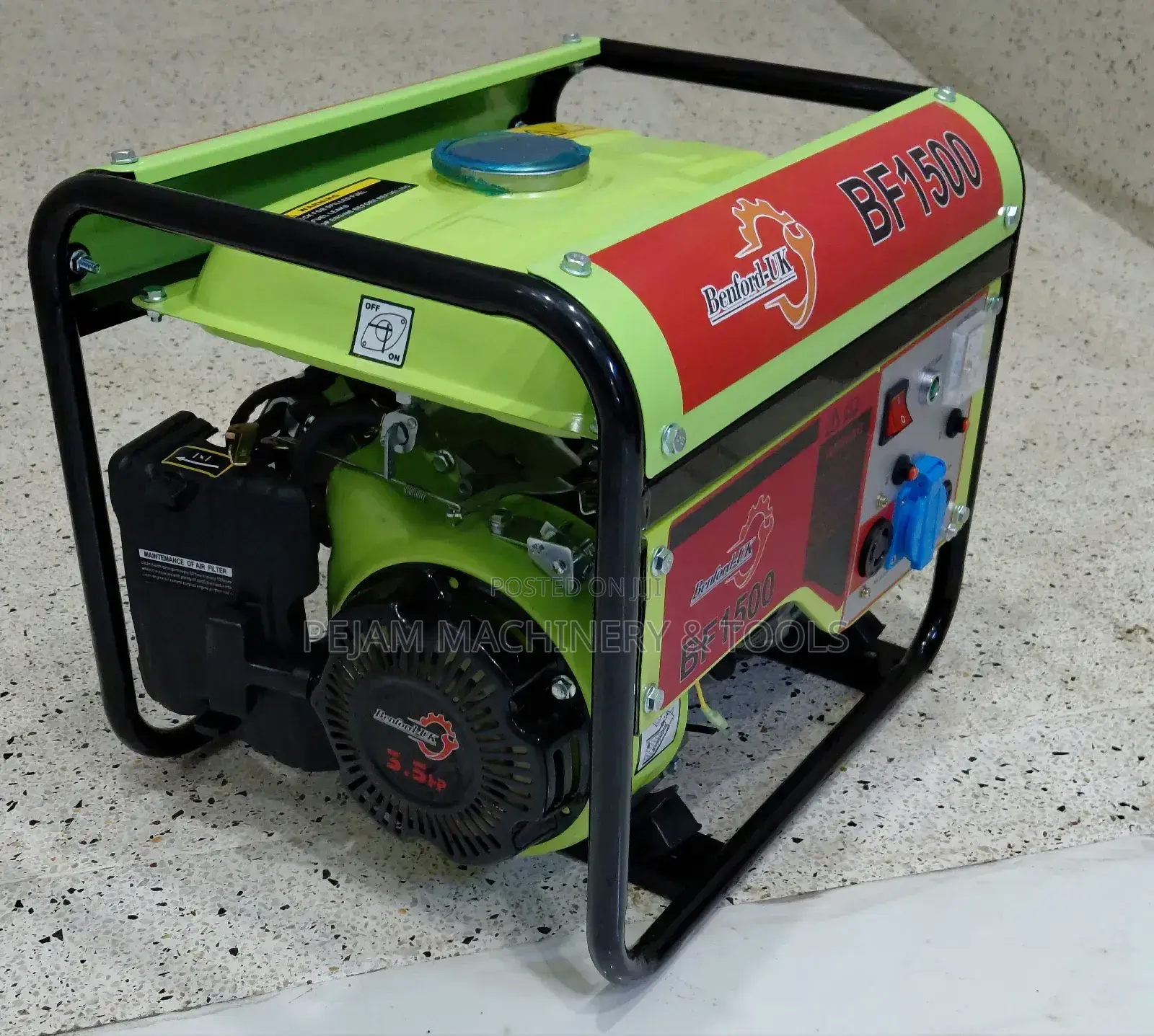 Benford 1.5kva Portable Petrol Generator