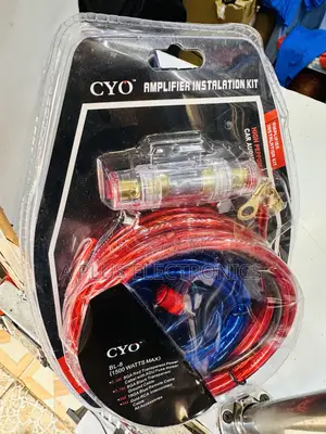 Cyo Bl8 Car Amplifier Installation Wiring Kit – High Quality Kit