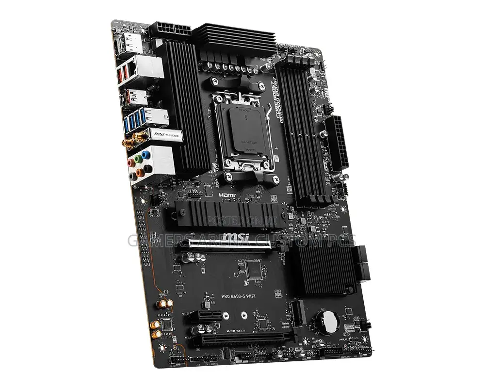 Msi Pro B650-S Wifi Atx Amd Am5 Gaming Motherboard