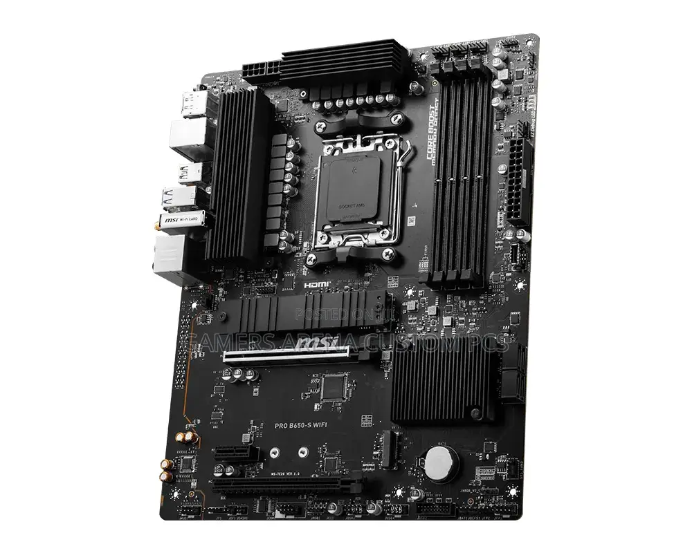 Msi Pro B650-S Wifi Atx Amd Am5 Gaming Motherboard