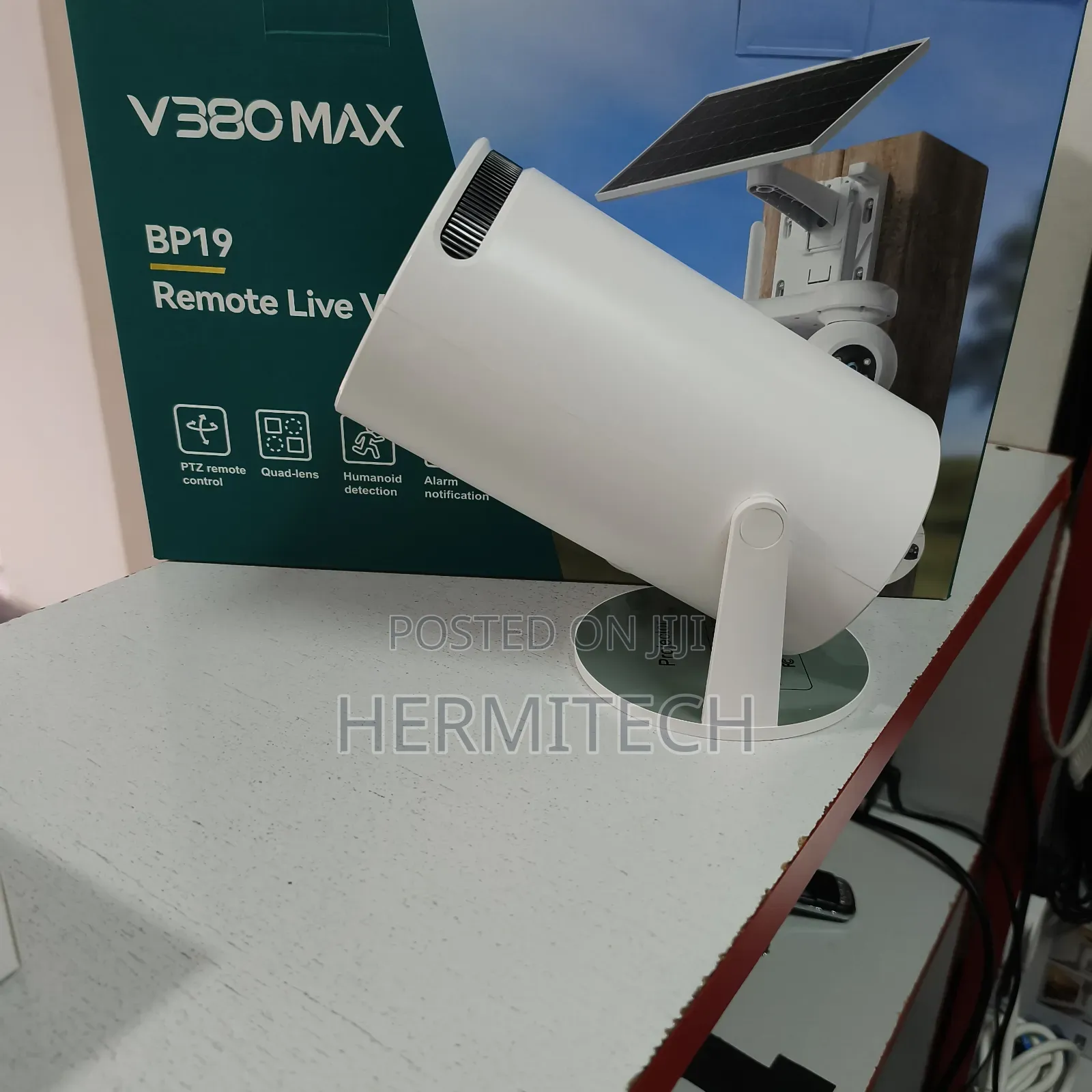 Restocked Hy300 Mini Projector Wifi Smart Display Size 130 Inches