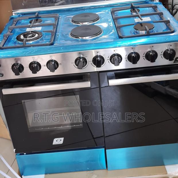 Skyworth 60×90 Standing Cooker 4 Gas + 2 Electric Oven